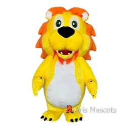 Inflatable Lion Mascot